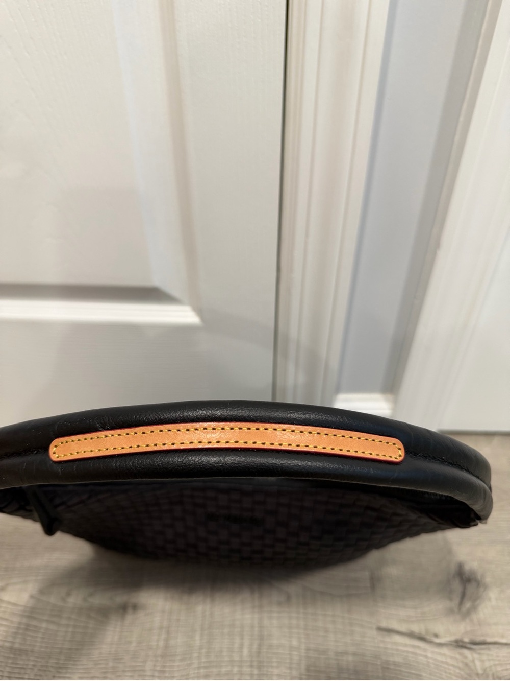 MZ Wallace Black Woven Shoulder Bag - Picture 3 of 11